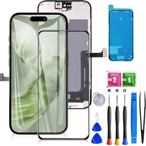 Bsz4uov for iPhone 11 Screen Replacement 6.1 3D Touch Screen LCD Display Digitizer for A2111, A2223, A2221 Cell Phone Repair Kits+ Waterproof Frame Adhesive Sticker+Screen Tempered Protector+Face ID in Saudi Arabia