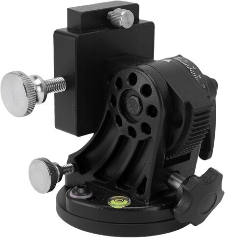 Yoidesu Telescope Latitude Base، توافق واسع 0-90 درجة قابل للتعديل تلسكوب علم الفلك جبل محاذاة دقيقة للجهاز الفلكي (أسود أحمر) in Saudi Arabia