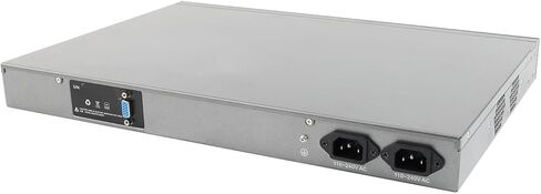 جهاز جدار حماية HUNSN 1U مع مصدر طاقة احتياطي، حامل حامل، OPNsense، VPN، Celeron J6413، RJ29، 6 x 2.5GbE I226 LAN، 2 x مقبس تيار متردد، 0 ذاكرة وصول عشوائي، 0 تخزين، هيكل عظمي بدون نظام in Kuwait