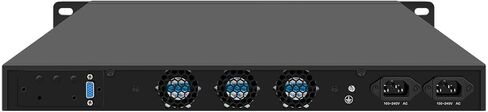 جهاز جدار الحماية HUNSN 1U 10 جيجابت مع مصدر طاقة احتياطي، OPNsense، VPN، I5 14400، RJ59، 6 x 2.5 جيجابت LAN، 4 x SFP+، دعم 19-24V DC، 0 RAM، 0 تخزين، Barebone بدون نظام in Kuwait