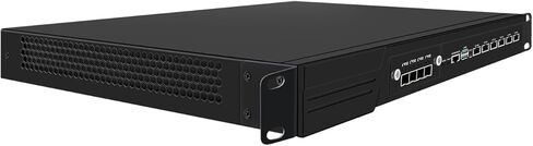 جهاز جدار الحماية HUNSN 1U 10 جيجابت مع مصدر طاقة احتياطي، OPNsense، VPN، I5 14400، RJ59، 6 x 2.5 جيجابت LAN، 4 x SFP+، دعم 19-24V DC، 0 RAM، 0 تخزين، Barebone بدون نظام in Kuwait