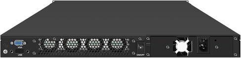 HUNSN 1U Firewall Appliance XEON Server مع IPMI، OPNsense، VPN، 2 x E5 2697 V4، RJ66، C612، 2 x I210 I211 LAN، 4 x X710 SFP+، 6 x I226-V LAN، 0 RAM، 0 تخزين، Barebone No System in Kuwait