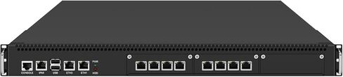 HUNSN 1U Rack Firewall Appliance XEON Server مع IPMI، OPNsense، VPN، معالج E5 2699 V3 مزدوج، RJ66، C612، 10 x I210 I211 LAN، 0 RAM، 0 تخزين، Barebone بدون نظام in Kuwait