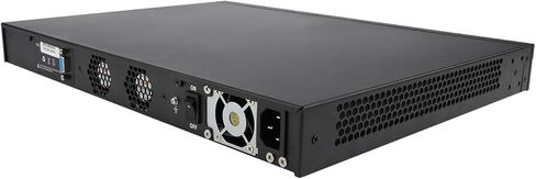 جهاز جدار الحماية HUNSN 1U، OPNsense، VPN، Network Rackmount، Core I7 7700، RJ10، AES-NI، 8 x 2.5GbE I226-V LAN، 2 x SFP+ 10GbE 82599ES، 0 ذاكرة وصول عشوائي، 0 تخزين، هيكل عظمي بدون نظام in Kuwait