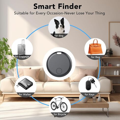 علامة تعقب الهواء لنظام Android 4 Pack (ليس iOS أو Huawei)، متعقب البلوتوث Android Item Finder، علامات الأمتعة الذكية، جهاز تحديد المواقع GPS للمفاتيح، المحفظة، الدراجة، بدون رسوم شهرية، علامة ذكية in Kuwait