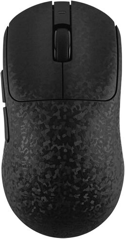 MechLands AJAZZ AJ199 Lightweight Gaming Mouse with Carbon Fiber Shell, 2.4G/USB-C/BT Wireless Mouse with 500mAh Battery, Adjustable 12,000 DPI & 1KHz Polling, PAW3311 Sensor for PC/Mac/Gaming (Black) in Saudi Arabia