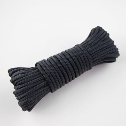 Paracord Rope 50ft 4mm, Parachute Spool Cord with 9-Strand Core, Nylon String for Camping, Hammock, Clothsline, Hiking, Fishing, Outdoor Utility in Saudi Arabia