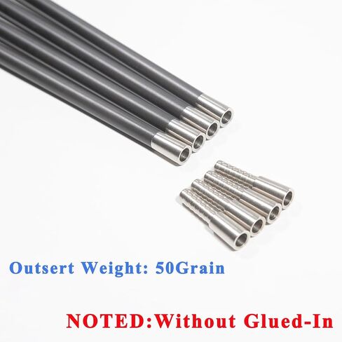 الرماية ID5.2mm.204 "سهام الصيد الكربون المهنية 30 بوصة 300 340 350 العمود الفقري لقوس منحني مجمع 12 قطعة in Saudi Arabia
