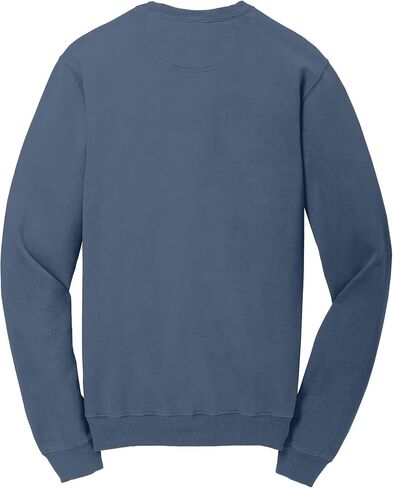 Port & Company Beach Wash Garment-Dyed Sweatshirt Denim Blue in Saudi Arabia