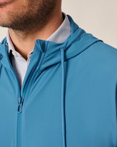 johnnie-O Marshal Featherweight Hooded Jacket in Saudi Arabia