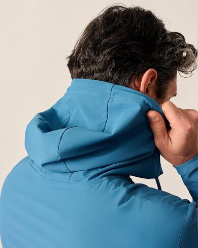 johnnie-O Marshal Featherweight Hooded Jacket in Saudi Arabia