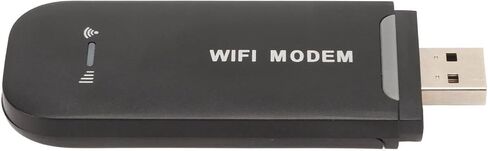 ZJchao 4G WiFi Router Portable High Speed 4G LTE USB Modem with Micro SIM Card Slot for Stable Internet Connection Up to 10 Users Black ABS in Saudi Arabia
