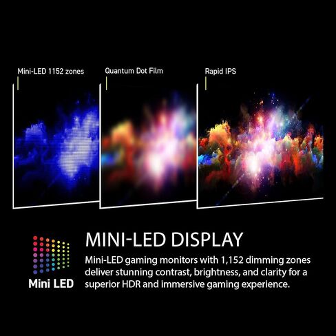 شاشة ألعاب MSI MPG 274URDFW E16M مقاس 27 بوصة 3840 × 2160 (UHD)، 160 هرتز، مزامنة AMD Adaptive Sync، HDR جاهز، HDMI، منفذ VGA، قابل للتركيب، قابل للإمالة، إطار نحيف من 4 جوانب، 0.5 مللي ثانية، أبيض in Saudi Arabia