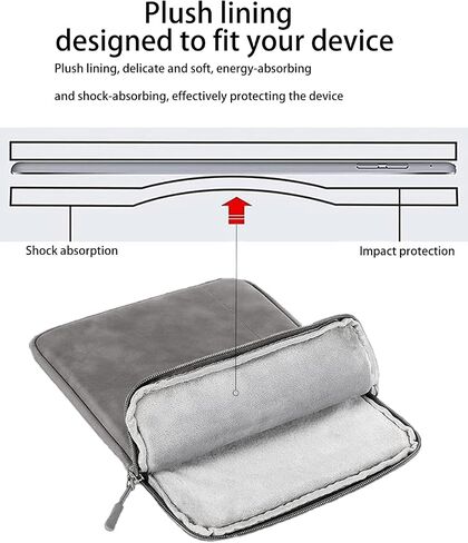 Tablet Sleeve for XPPen 3 in 1 Color Digital Notebook 10.95'' Paper Note Taking Tablet,360 Protective Bag Carrying Case Water-Resistant,Green. in Saudi Arabia