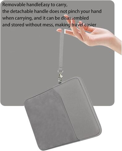 Tablet Sleeve for XPPen 3 in 1 Color Digital Notebook 10.95'' Paper Note Taking Tablet,360 Protective Bag Carrying Case Water-Resistant,Green. in Saudi Arabia