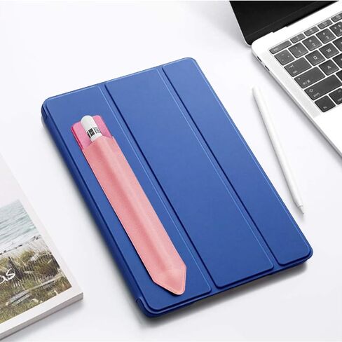 Universal Stylus Holder, Adhesive Pencil Protected Sleeve Case, Elastic Pens Holder Storage Pouch Pocket Compatible for Pencil Pro 2nd/1st & USB-C, 1 Pcs, Black in Saudi Arabia
