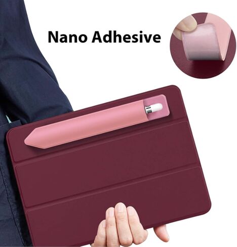 Universal Stylus Holder, Adhesive Pencil Protected Sleeve Case, Elastic Pens Holder Storage Pouch Pocket Compatible for Pencil Pro 2nd/1st & USB-C, 1 Pcs, Black in Saudi Arabia
