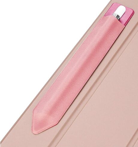 Universal Stylus Holder, Adhesive Pencil Protected Sleeve Case, Elastic Pens Holder Storage Pouch Pocket Compatible for Pencil Pro 2nd/1st & USB-C, 1 Pcs, Black in Saudi Arabia