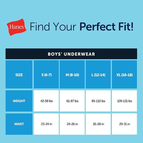 Hanes Boys Nighttime Underwear Pack, 3-Pack, Confident Nights Boy's Overnight Underwear, Kids' Leakproof Underpants in Saudi Arabia