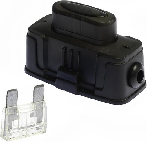 5 Pack Inline Fuse Holder Kit with 80 Amp Fuses - 4 Gauge High-Amp Holder for Car Audio Amplifiers in Saudi Arabia