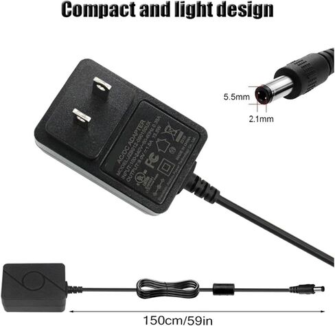 9V 1.5A AC Power Adapter(US Plug) in Saudi Arabia