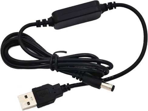 20pcs USB Converter to 5.5x2.1mm DC 5V 2A in Saudi Arabia