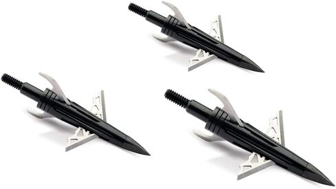 New Archery Products NAP DK4 Hunting Bow Spitfire Hybrid Mechanical 1 3/4" Cutting Diameter Compound Broadhead 3 Pieces Pack in Kuwait