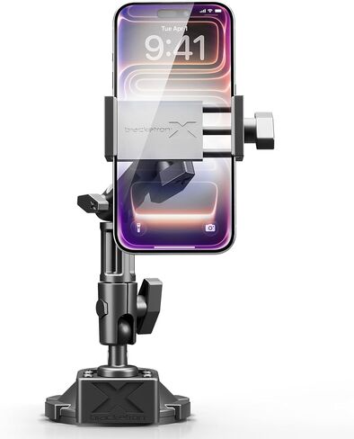 Bracketron HD Tablet Dock PRO Dash and Window Metal Clamp Mount, Universal Tablet Holder for Cars and Trucks, Compatible with Tablets Up to 10 Inches Wide in Saudi Arabia