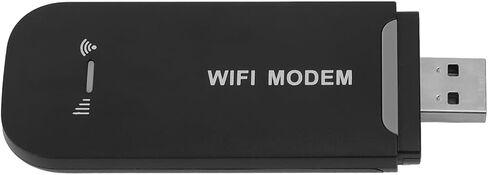 VBESTLIFE 4G LTE USB WiFi Dongle & Mobile Hotspot Router, 150Mbps Portable Travel Modem with SIM Card Slot, 10 Users, B1 3 7 8 20 38 40 41 (White) in Saudi Arabia