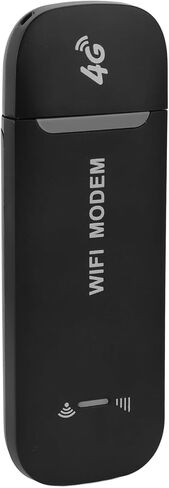 VBESTLIFE 4G LTE USB WiFi Dongle & Mobile Hotspot Router, 150Mbps Portable Travel Modem with SIM Card Slot, 10 Users, B1 3 7 8 20 38 40 41 (White) in Saudi Arabia