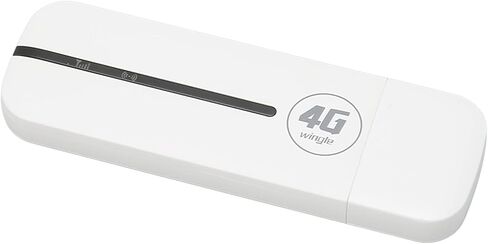 VBESTLIFE 4G LTE USB WiFi Dongle & Mobile Hotspot Router، محول شبكة مودم السفر المحمول مع فتحة بطاقة SIM، يدعم 10 مستخدمين، B1 B3 B5 B40 in Kuwait