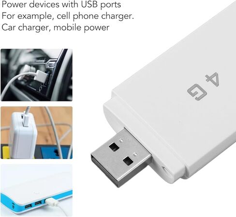 VBESTLIFE 4G LTE USB WiFi Dongle & Mobile Hotspot Router, 150Mbps Portable Travel Modem Network Adapter with SIM Card Slot, Support 10 Users, B1 B3 B5 (White) in Saudi Arabia