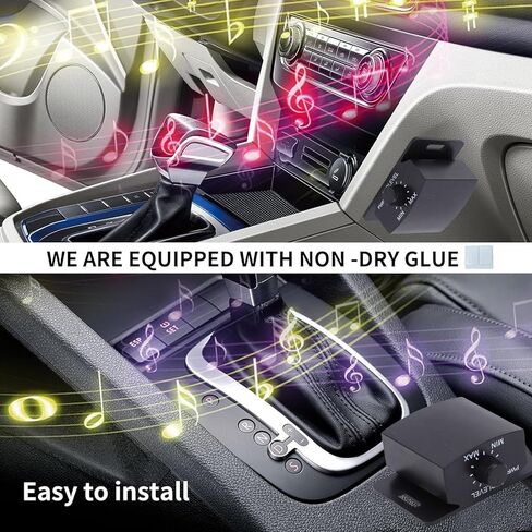 Gugxiom Universal Bass Control Knob with4m / 13ft Cable Extension Cable, 6 Pin Subwoofer Volume Control Compatible with Most Car Amplifier in Saudi Arabia