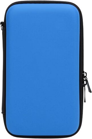 PUSOKEI Game Console Carrying Case, Lightweight Large Storage Console Travel Case for 2DS LL (Blue) in Saudi Arabia