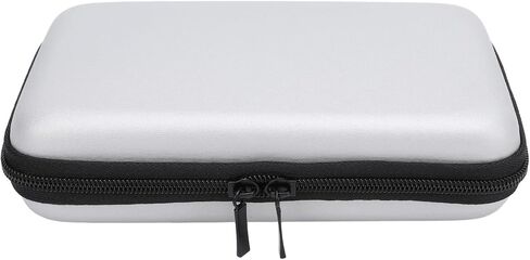 Game Console Carrying Case, Lightweight Large Storage Console Travel Case for 2DS LL (Silver) in Saudi Arabia