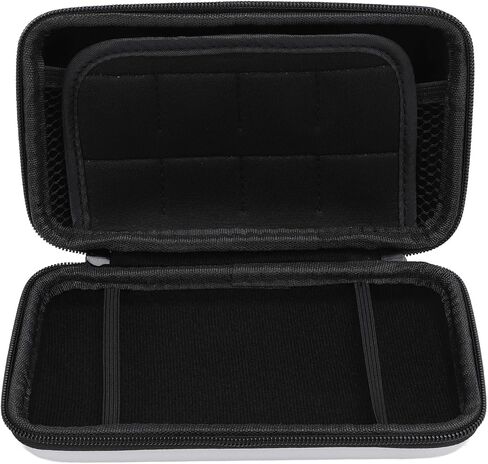 Game Console Carrying Case, Lightweight Large Storage Console Travel Case for 2DS LL (Silver) in Saudi Arabia