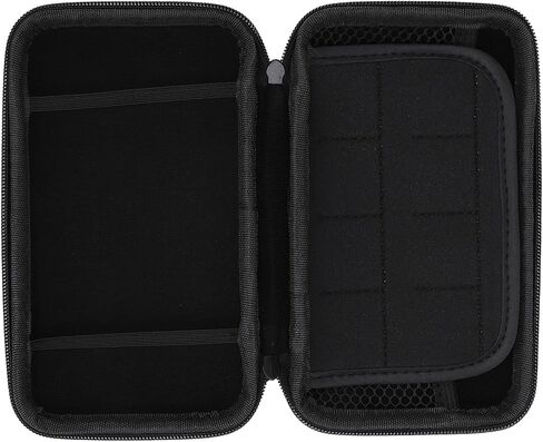 Game Console Carrying Case, Lightweight Large Storage Console Travel Case for 2DS LL (Silver) in Saudi Arabia