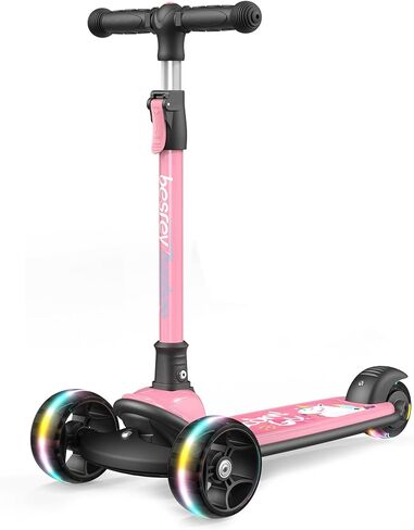 besrey 3 Wheel Scooter for Kids Ages 3-10 with 4 Adjustable Height in Kuwait