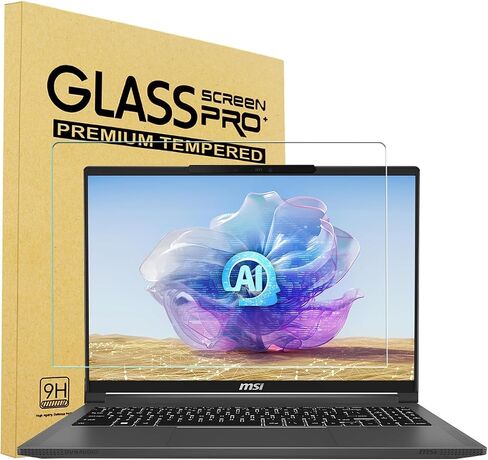 i-Tensodo 16 Inch Tempered Glass Screen Protector for MSI Stealth 16 AI Studio/Pulse 16 AI/Vector 16 HX/Sword 16 HX/Crosshair 16 HX/Stealth 16 Studio Laptop, 9H, Scratch resistant in Saudi Arabia