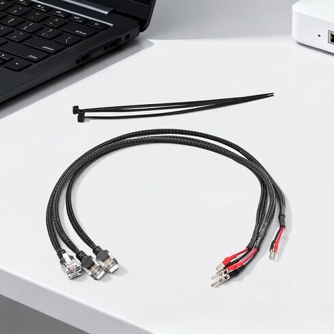 16.5" Radar Detector Hardwire Power Cord Mirror Wire Plug Tap Compatible with Escort Valentine One Uniden Beltronics with Inline Fuse Mount RJ12 in Saudi Arabia