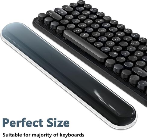 AKIT Ergonomic Mouse Pad with Wrist Rest&Keyboard Wrist Rest Set, Gel, Pink in Kuwait