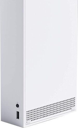 وحدة تحكم ألعاب رقمية بالكامل من Microsoft Xbox Series S بسعة 512 جيجابايت، باللون الأبيض - 2 وحدات تحكم Xbox لاسلكية - دقة ألعاب 1440 بكسل، تشغيل الوسائط بدقة 4K، HDMI 2.1 (متجدد) in Saudi Arabia