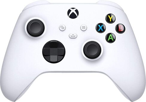 وحدة تحكم ألعاب رقمية بالكامل من Microsoft Xbox Series S بسعة 512 جيجابايت، باللون الأبيض - 2 وحدات تحكم Xbox لاسلكية - دقة ألعاب 1440 بكسل، تشغيل الوسائط بدقة 4K، HDMI 2.1 (متجدد) in Saudi Arabia