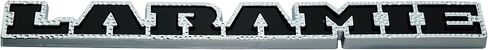 قطعة واحدة 2019 2020 Laramie Emblem 3D شارة الباب الخلفي لوحة الاسم البديلة لـ 1500 2500 68282678AB (رمادي أسود) in Kuwait