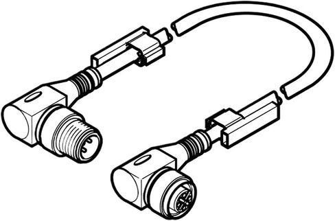 NEBU-M12W5-K-2-M12W5 570734 NEBU-M12W5-K-5-LE3 541370 كابل توصيل(570734) in Saudi Arabia
