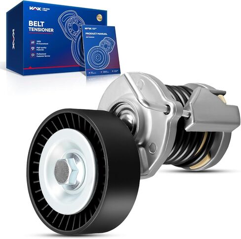 KAX 38427 Belt Tensioner Pulley Compatible with Volkswagen Jetta 2009-2014, Volkswagen Passat 2012-2014, Volkswagen Golf 2010-2014, Volkswagen Beetle 2013-2014, Audi A3 2010-2013, Volkswagen CC 2009 in Saudi Arabia
