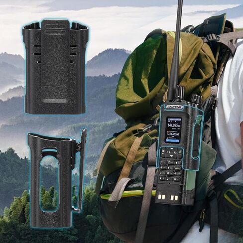 راديو BAOFENG UV-32 10W Ham محمول باليد، راديو طويل المدى ثنائي الاتجاه متعدد النطاق مع نظام تحديد المواقع العالمي (GPS)، تطبيق غرد ولاسلكي قابل للبرمجة، شاشة ملونة كبيرة 2.0 بوصة، 1000 قناة، منفذ شحن USB-C، نطاق هوائي طويل للغاية ANT in Saudi Arabia