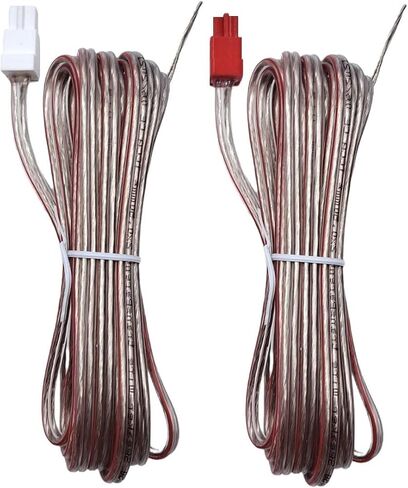 2X 3m Meter Speaker Cable Sound Wire Cord Red Gray for Sony Home Audio Theater System in Saudi Arabia