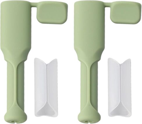 حافظة حماية لكابل USB-C إلى USB-C من السيليكون، حافظة مرنة مضادة للكسر تعمل على إطالة عمر سلك الشحن، سهلة التركيب والمحمولة، للهواتف الذكية والأجهزة اللوحية وأجهزة الكمبيوتر المحمولة (رمادي) in Kuwait