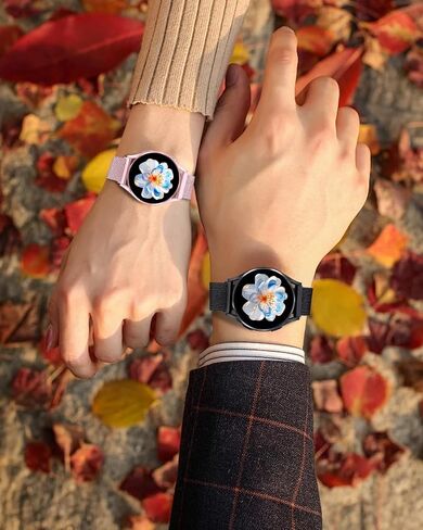 Metal Band Compatible with Galaxy Watch 7 Band 40mm 44mm,Magnetic 20mm Quick Release Watch Band Compatible with Samsung Watch 6 5 4 FE 40mm 44mm Classic 6 4 47mm 43mm 46mm 42mm 5 pro 45mm in Saudi Arabia